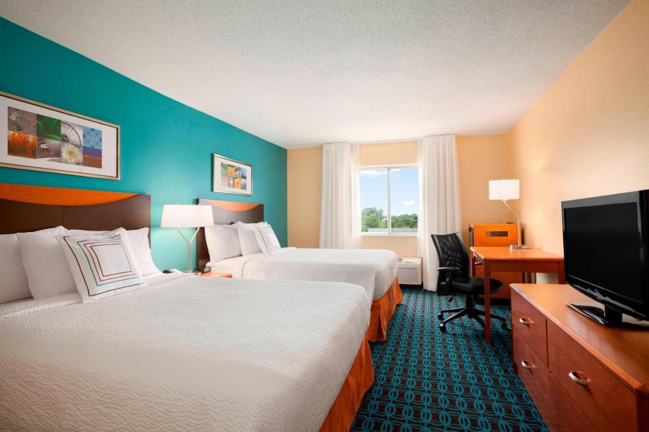Fairfield Inn & Suites Lansing West Delta Center Township Esterno foto